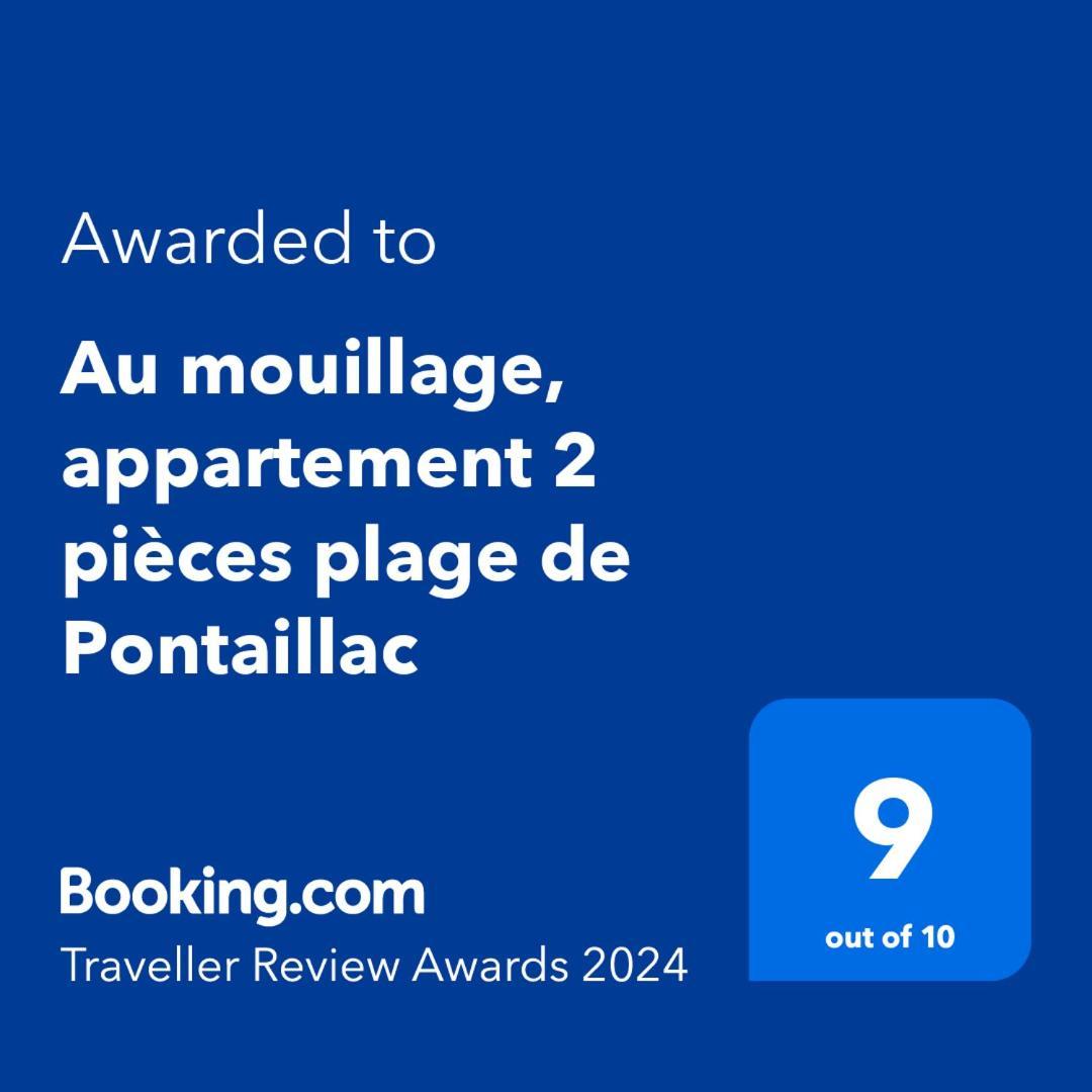 Au Mouillage, Appartement 2 Pieces Plage De Pontaillac Vaux-sur-Mer Szoba fotó